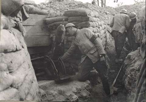 Cañón de Trinchera de 58 mm. (Producción: 1914-1918)