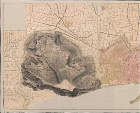 [Planos del recinto antiguo de la ciudad de... (1697-1846)