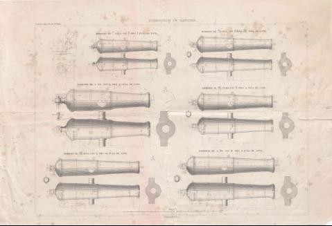 Fabricación de cañones. Lámina 18: bomberos... (Producción: 1861)