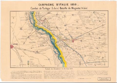 Campagne d'Italie 1859  : Combat de Turbigo (3... (186- ?)